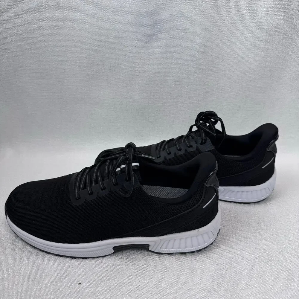 ORTHOFEET KITA Hands Free Comfort Black Mesh Womens Sneakers Size US 12 D Wide